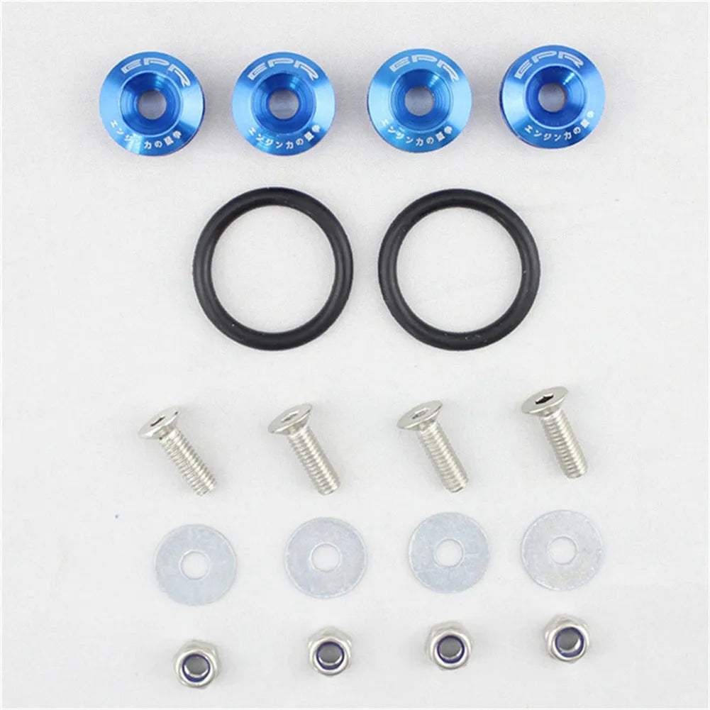 Car Quick Release Fasteners Front Bumpers Rear Bumpers Surrounds Reinforcement Ring Reinforced Surrounding Pad Screws