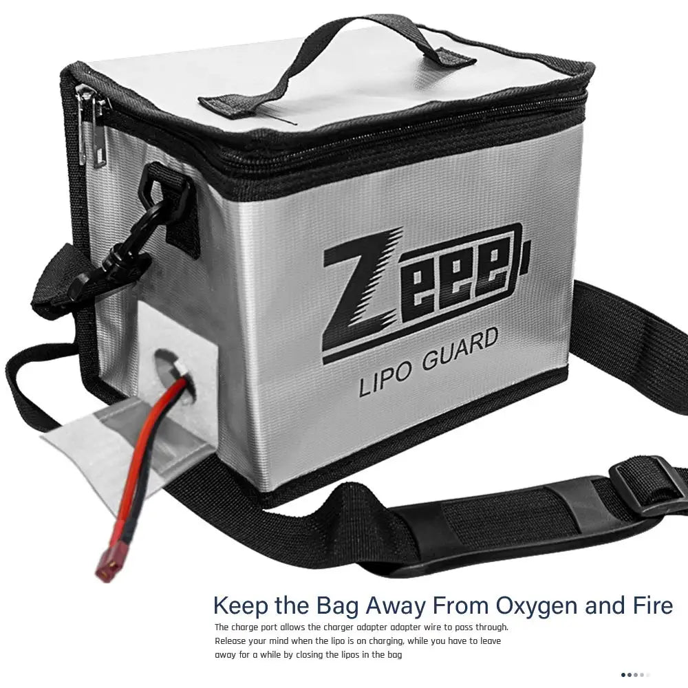 Fireproof LiPo Battery Safe Bag, Explosion-Proof Charging and Storage Guard