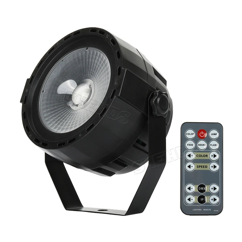 Wireless Remote Control LED Par COB 30W RGB 3in1 Lighting DMX Control Stage Lighting Effect Professional for DJ Party Club