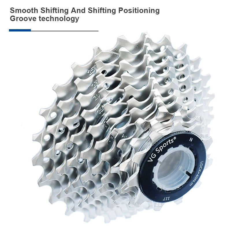 VG Sports All Size Road Bike 8 9 10 11 Speed Velocidade Bicycle Freewheel 11-25T/28T/32T/36T Bicycle Cassette Freewheel Sprocket
