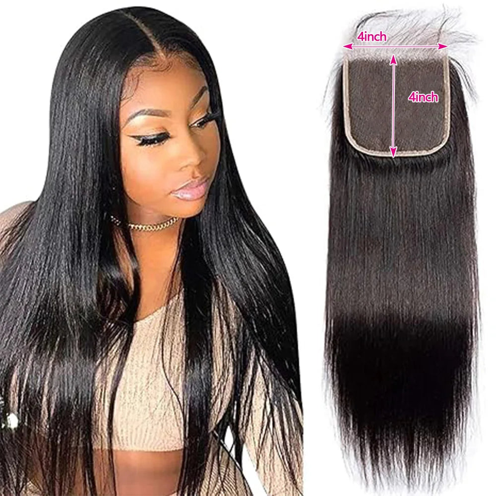 Straight HD Lace Frontal, Brazilian Human Hair