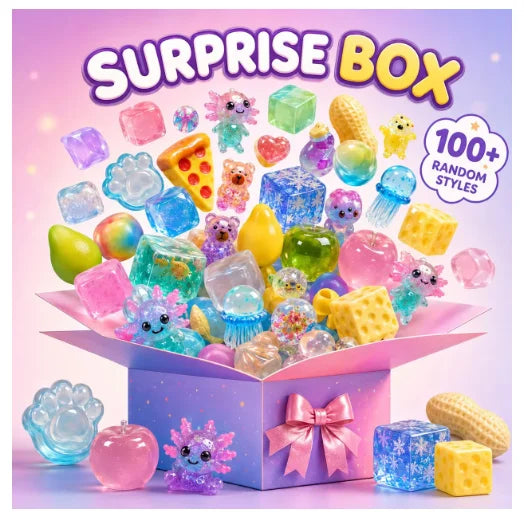 Random 1PC Shipping Squeezing Stress Relief Toy Adorable Cuddly Sensory Decompression Toy Anxiety Relief For Kids Adults Birthday Party Ideal Gift Classroom Relaxation Supplies