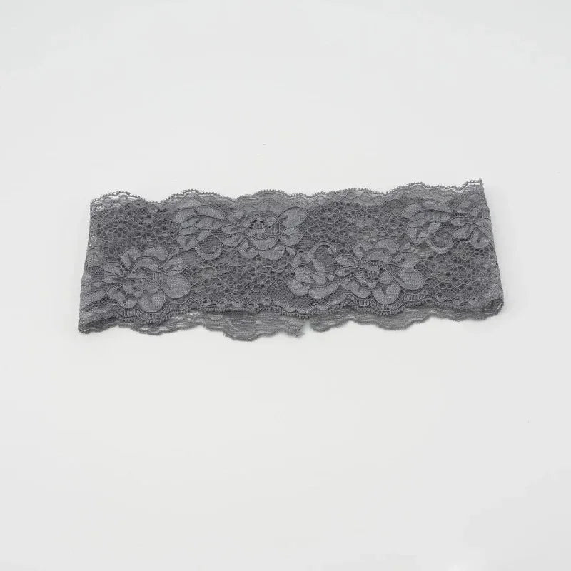 Wide Lace Elastic Headband