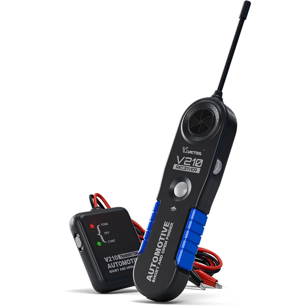 VDIAGTOOL V210 Automotive Circuit Tester 6V-42V Open & Short Finder Checker Car Repair Cable Circuit Wire Tracker Analyzer Tool