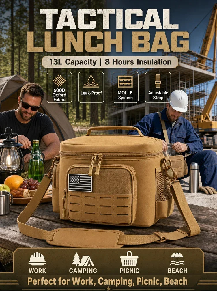 13L Insulated Cooler Lunch Bag
