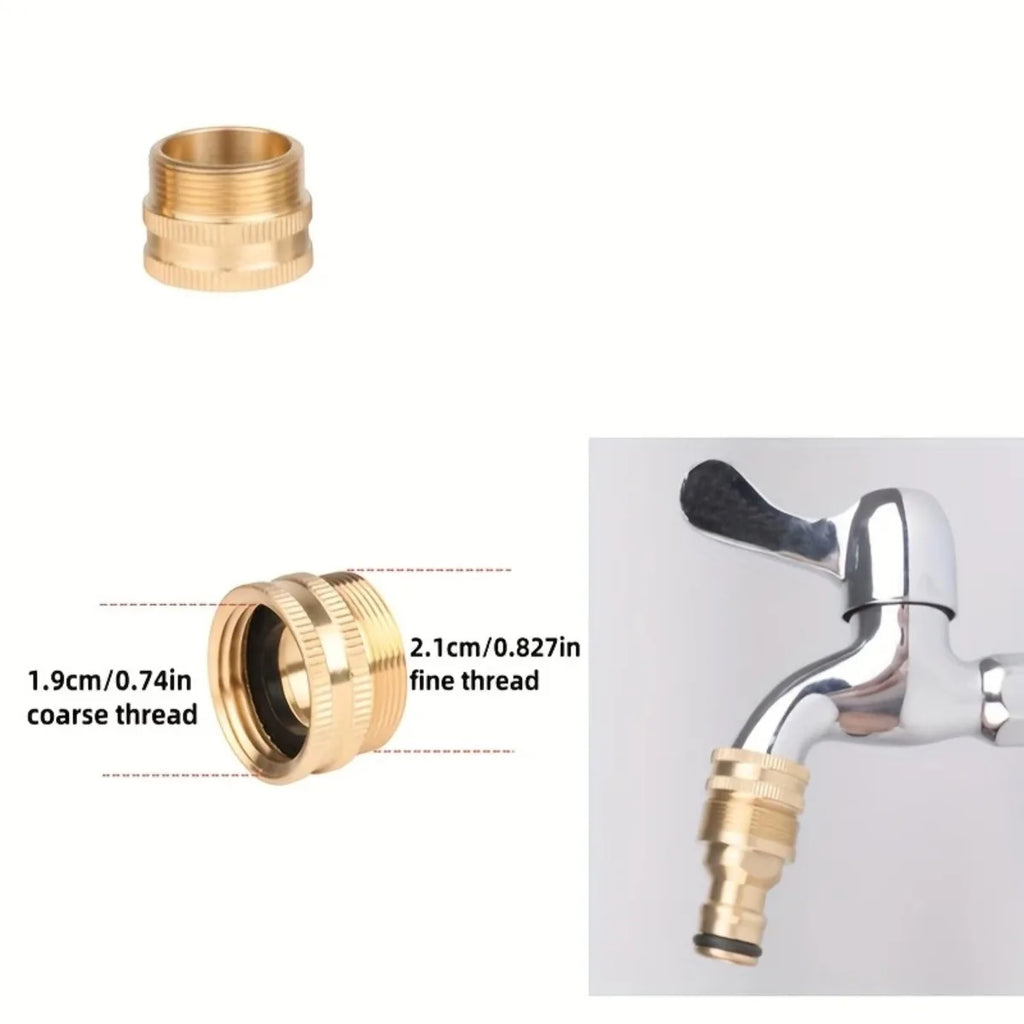 Multi Functional Connector Car Wash Water Gun 4-point Basin Adapter Uses For Auto Car Cleaning Tool Accessories Joint