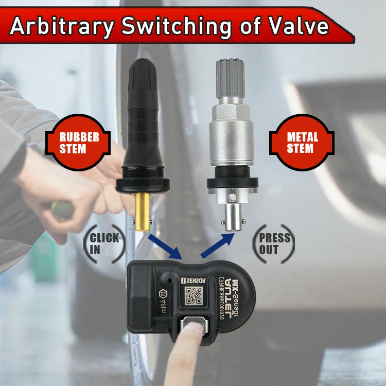 Autel MX Sensor 433MHZ+315 MHZ 2in1Mx-Sensor TPMS Tire Repair Tool Automotive Accessory For MaxiTPMS TS501 TS508 Pad Programmer