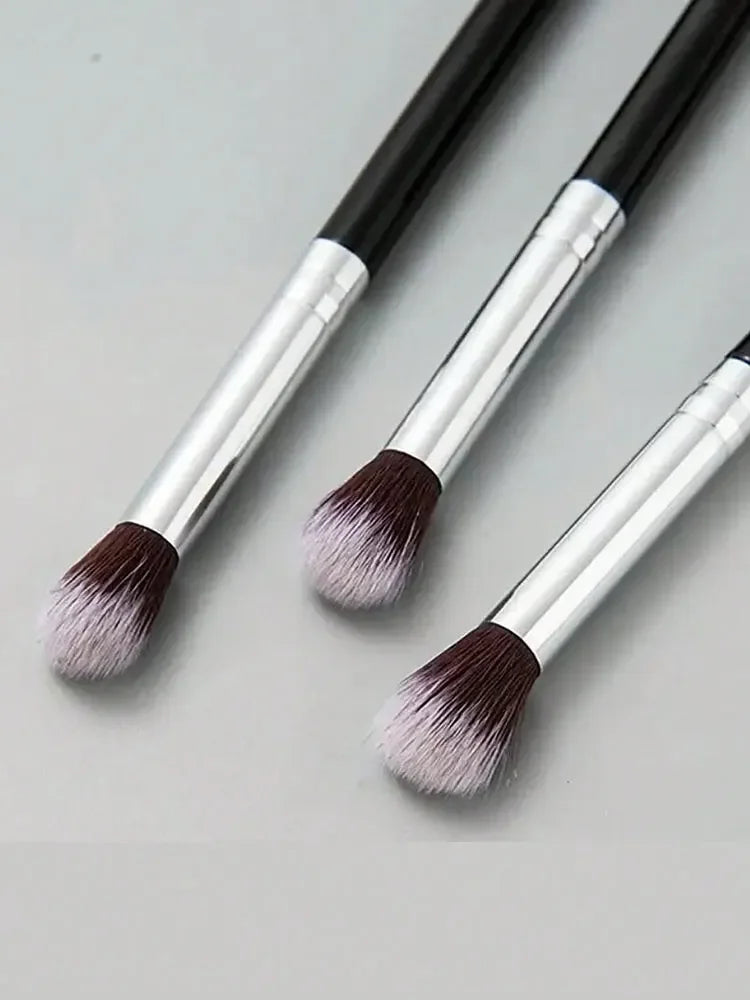 2Pcs Black Wooden Handle Ombre Gradient Nail Brush UV Gel Drawing Smudge Tool Professional Salon DIY Manicure Supply