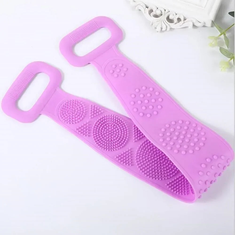 Silicone Back Scrubber Shower Brush