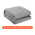 SucceBuy Weighted Blanket 20lb 88x104in King Size Cooling Breathable Blanket w/ Glass Beads All-Season Use for 200-250lb Adults