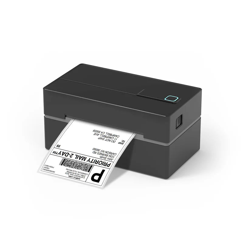 Portable Bluetooth Thermal Label Printer for 4x6 Shipping Labels, 203 DPI