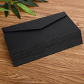 1/6/12 PCS Classical White Black Kraft Blank Mini Paper Window Envelopes Wedding Invitation Envelope Gift Envelope