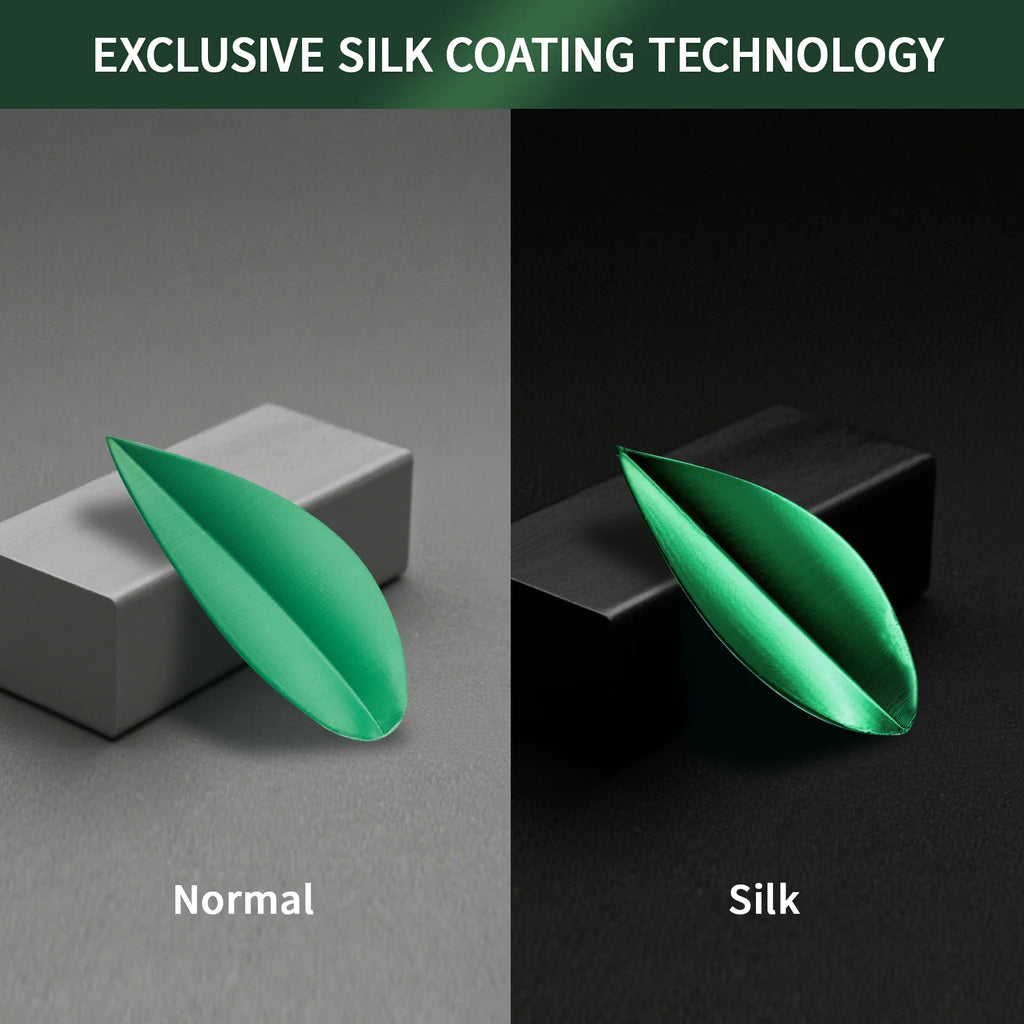 ERYONE 1KG Silk PLA 3D Printer Filament 1.75mm, Premium Silk Shiny Finish Single Color, Glossy Smooth Surface 1kg Spool