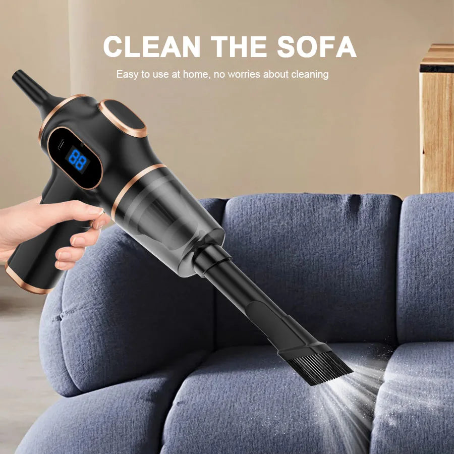 ABS Wireless Car Vacuum Cleaner Home Appliance Sofa Office High-Power Household Cleaning Machine Mini Vacuum Rug Cleaner
