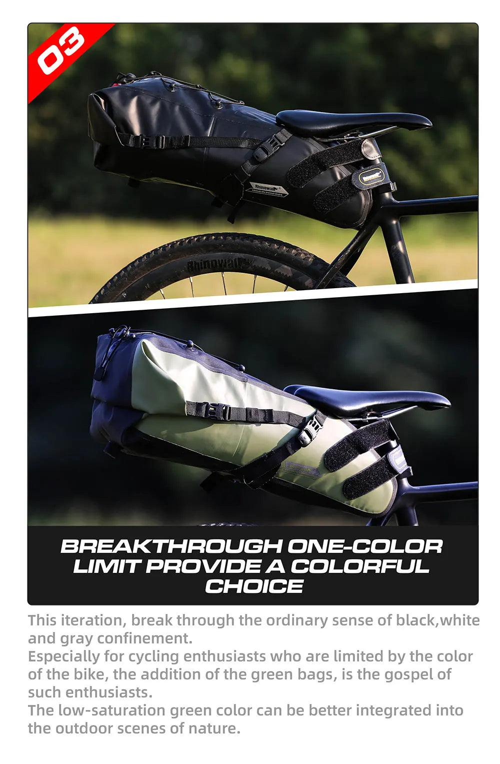 Bicycle Bag 5L-13L Full Waterproof Road Mountain Bike Cycling Rear Rack Bag Luggage Pannier Bike Saddle Accessories