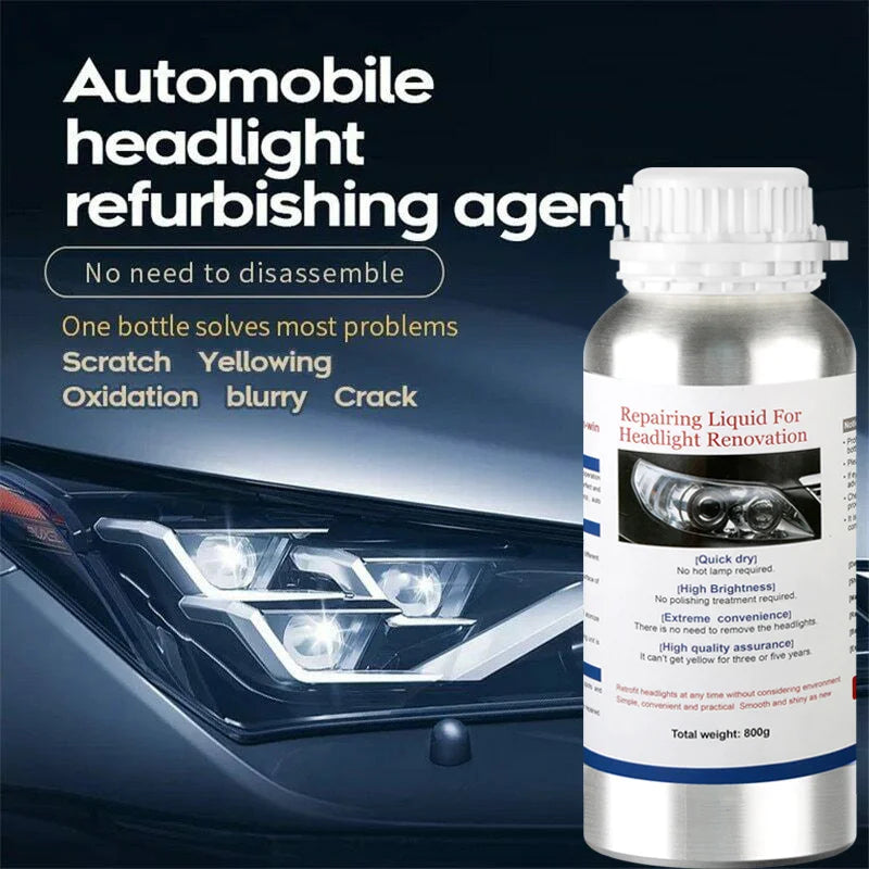 Car Headlight Restoration Polymer Liquid