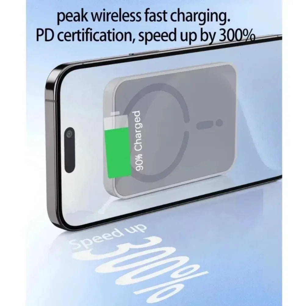 30W Magnetic Wireless Car Charger Vent Mount