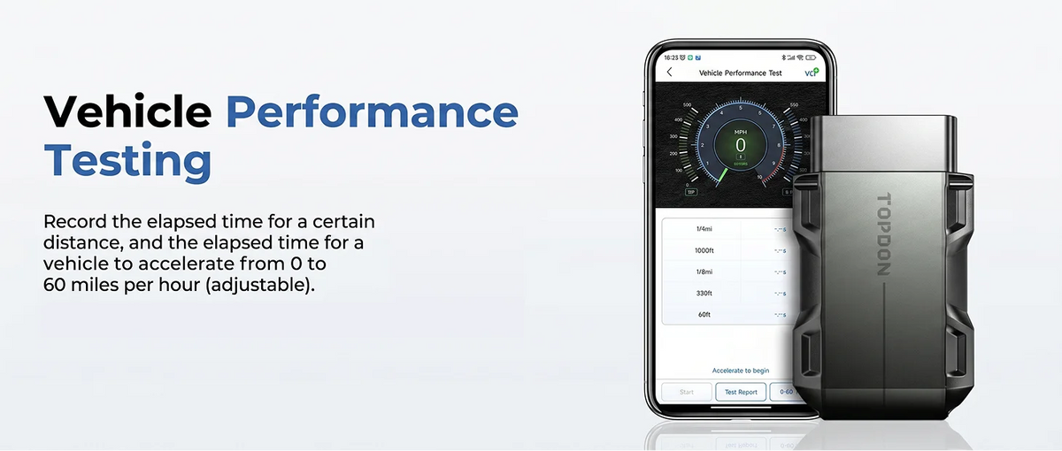 TOPDON TopScan Lite Scanner Smart Diagnostic Tool DTC Repair Guide Bluetooth OBD2 Code Reader Code Reader Full System
