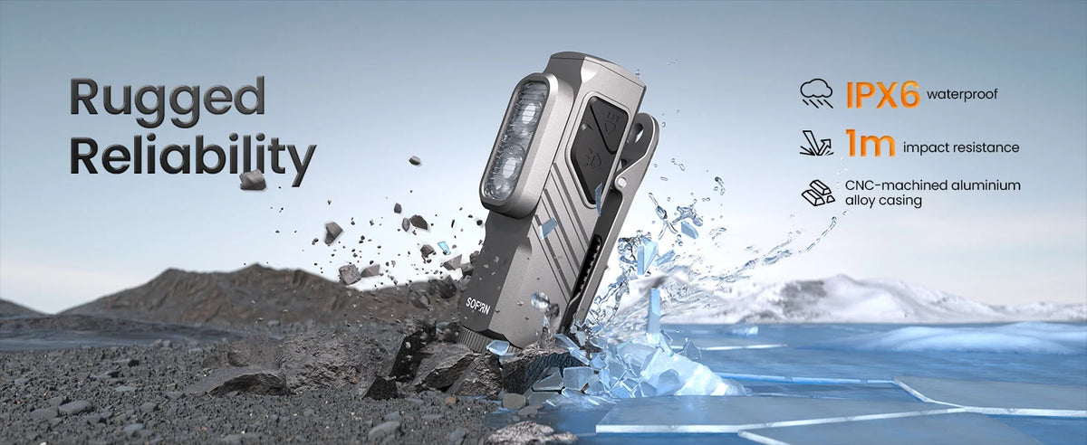 SOFIRN ST10 1000lm EDC Flashlight