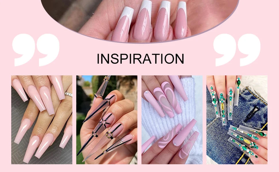 Makartt 5-in-1 Builder Gels Nail Gel Extension Nail Strengthen & Nail Repair Base Coat Nail Polish Soak Off UV/LED Lamp Needed