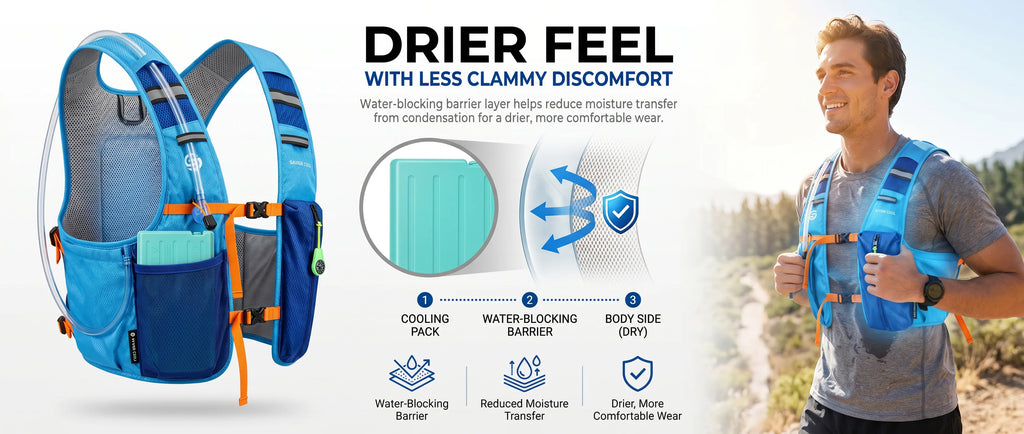 Savior Tactical Cooling Vest Refrigeration AC Suit with Constant Temperature Technology And Water Bladder for Summer Heat Relief