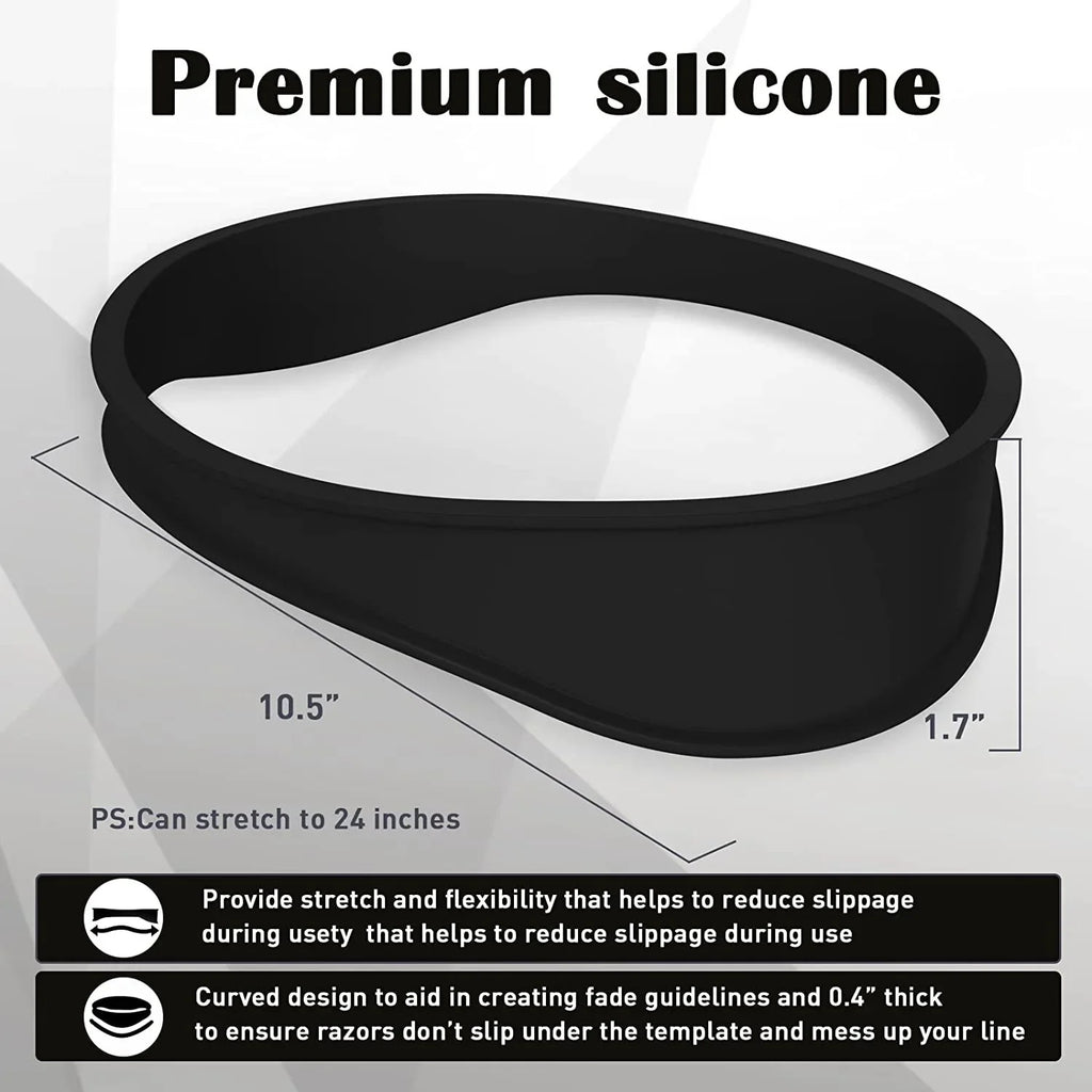 Curved Neckline Shaving Template