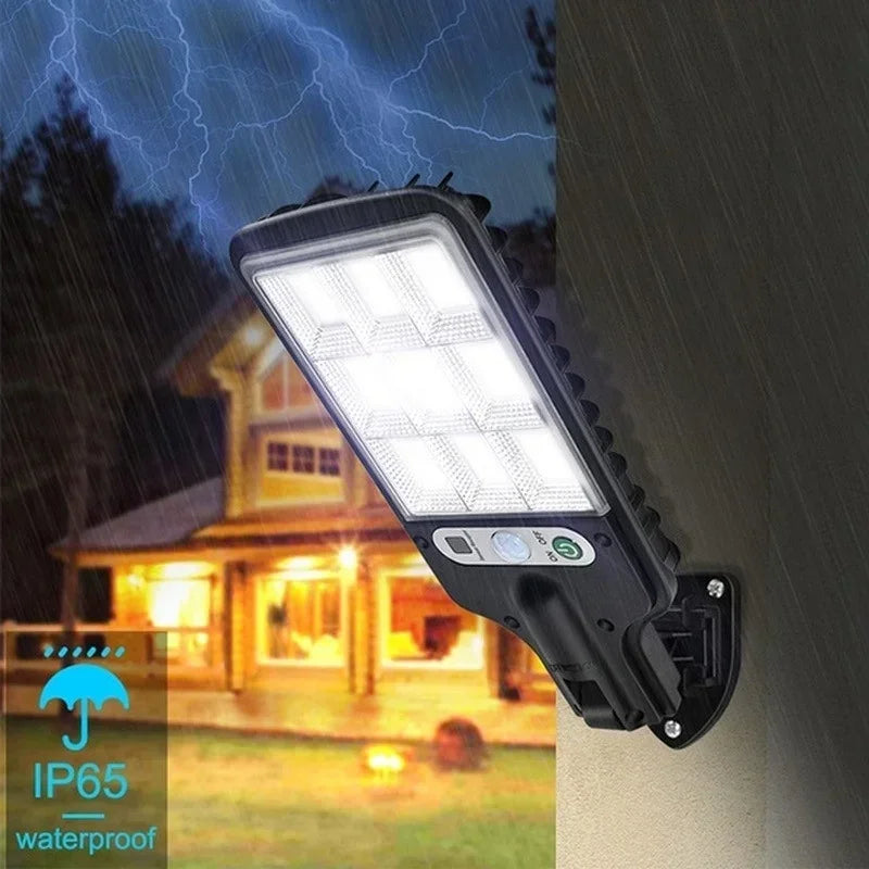 Solar Motion Sensor Outdoor Lights