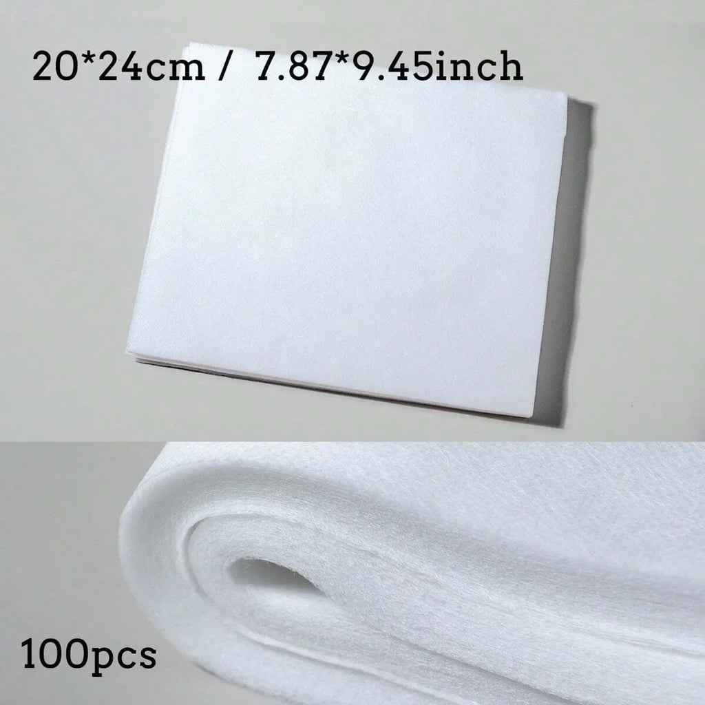 Nail Dust Collector Filter Papers, 100 Pack