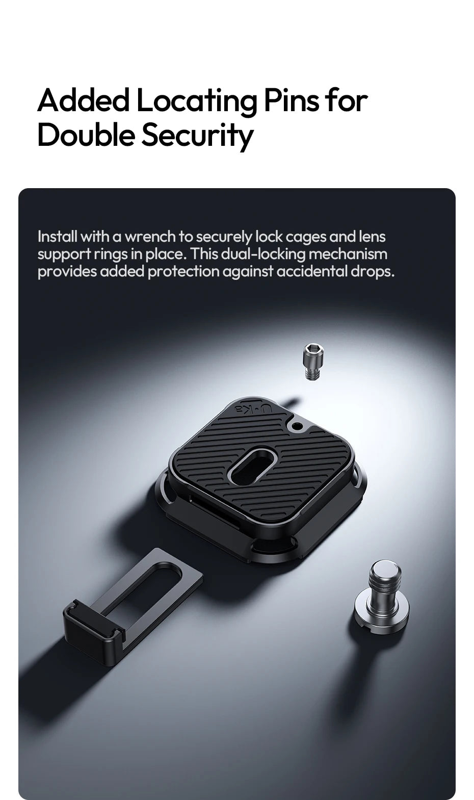Ulanzi UKA07 Backpack Strap Quick-Release Camera Clip
