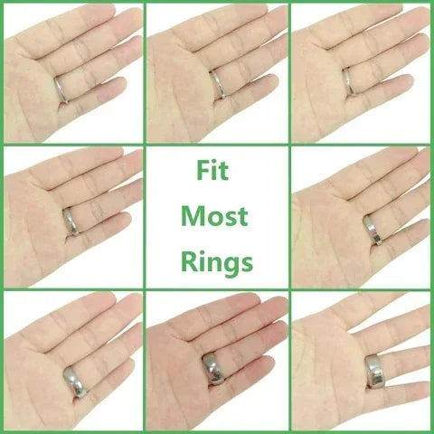 Invisible Ring Size Adjusters, 8 Pieces