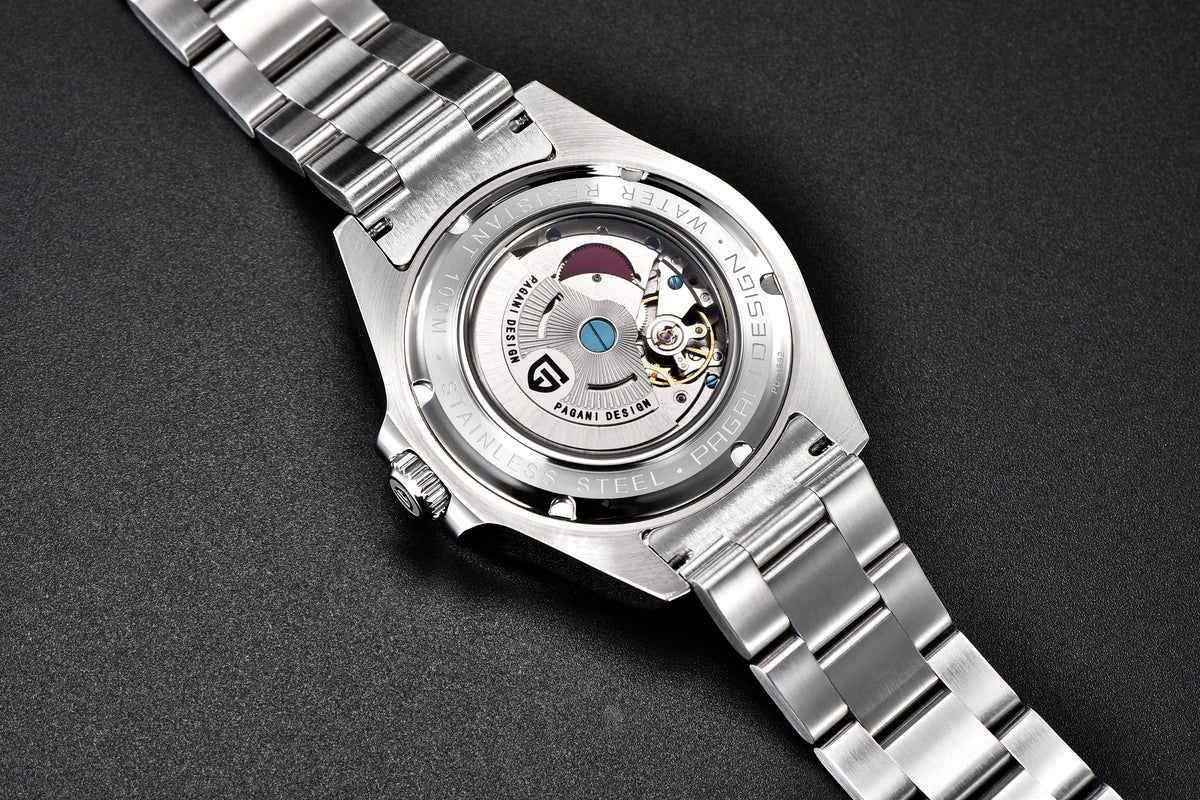 PAGANI DESIGN 42mm Automatic GMT Men's Watch