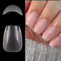 XXS Short Almond Soft Gel Nail Tips, 120 Pieces