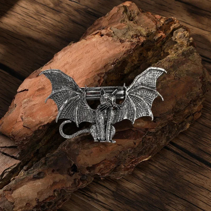 Halloween Gothic Bat Hair Clip