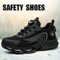 Steel Toe Slip-On Work Shoes, Puncture Resistant