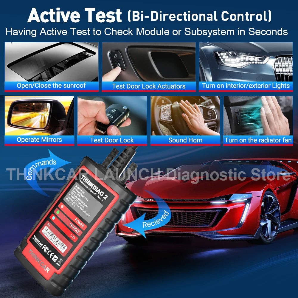 THINKCAR ThinkDiag 2 OBD2 Diagnostic Tool