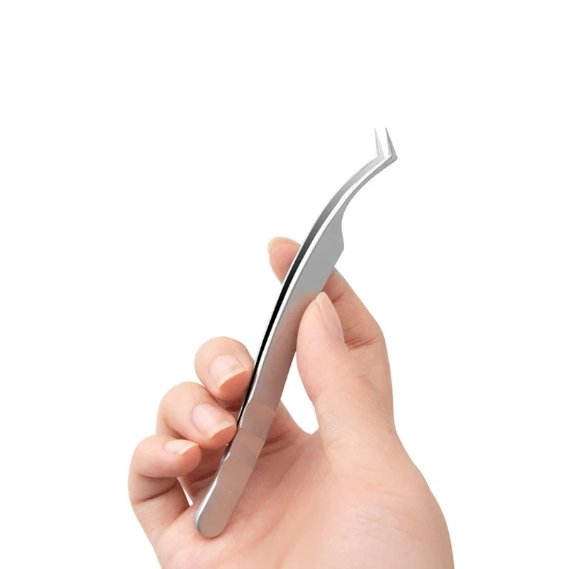 High-Precision Eyelash Extension Tweezers, Professional Volume Fan Lash Tweezers