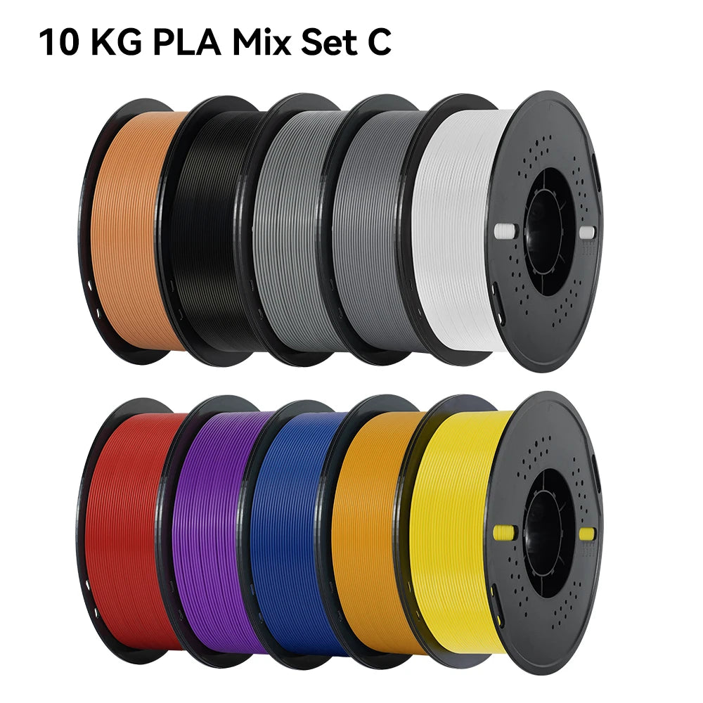KINGROON Multicolor PLA Filament, 10kg