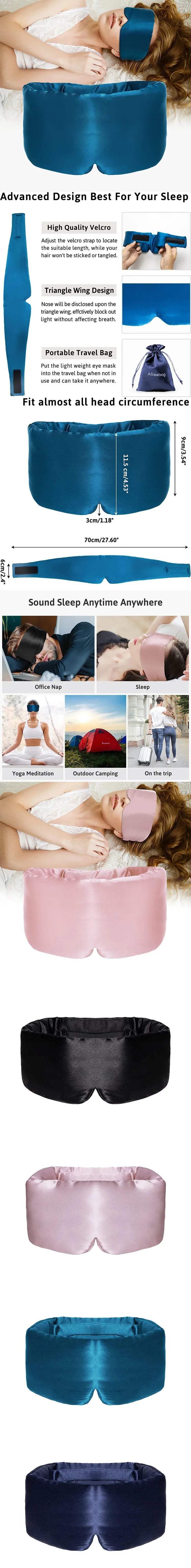 100% Mulberry Silk Sleep Mask