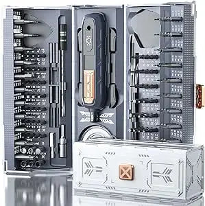180-in-1 Precision Screwdriver Set with Magnetic Bits for Phones, Laptops and Glasses Repair