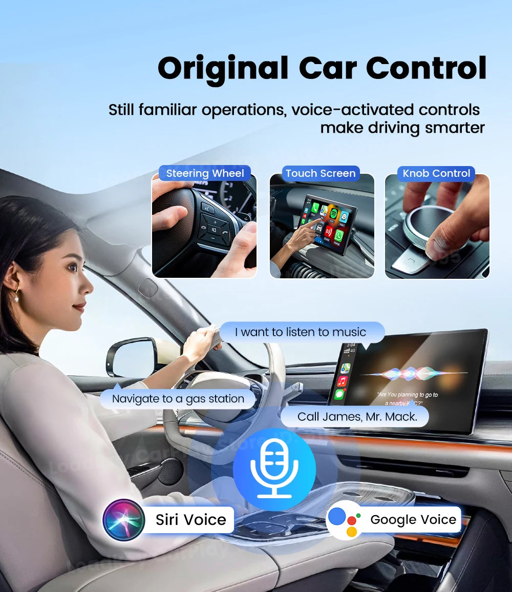 New CarlinKit Mini Ultra3 Wireless CarPlay Adapter Android Auto Wireless Dongle 2-In-1 Wireless Adapter Auto Connect 5.8G Wifi