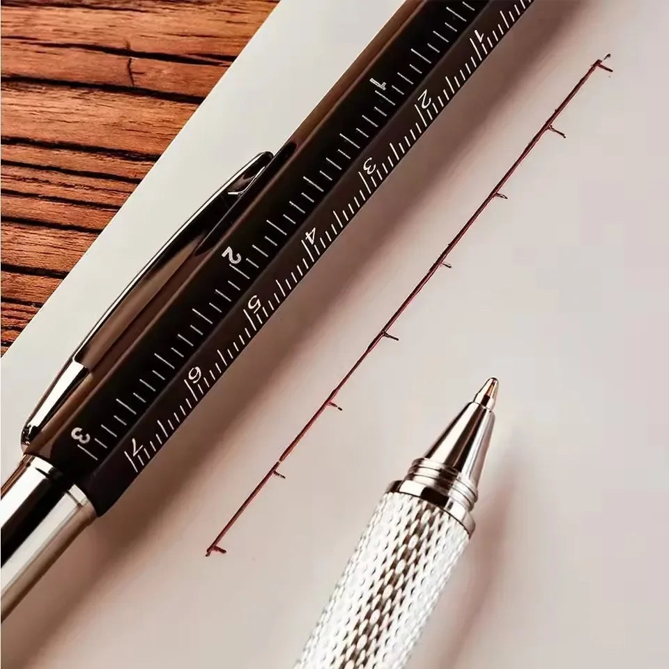 7-in-1 Stylus Pen with Screwdriver & Ruler