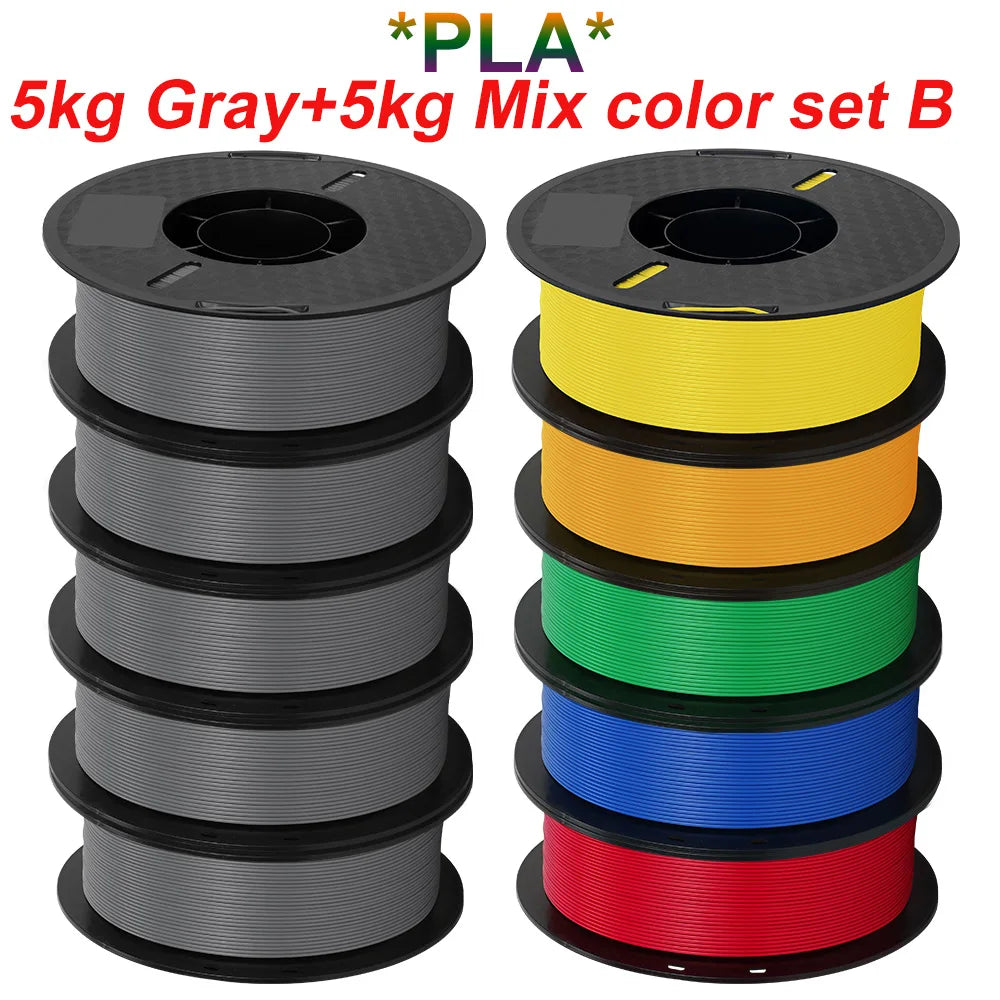 KINGROON PLA & PETG Filament Bundle, 10kg