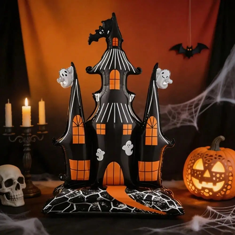 Halloween Haunted Castle Foil Balloon, 59"