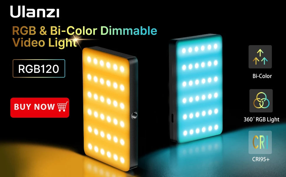 Ulanzi VL49 Mini LED Fill Light, 5500K