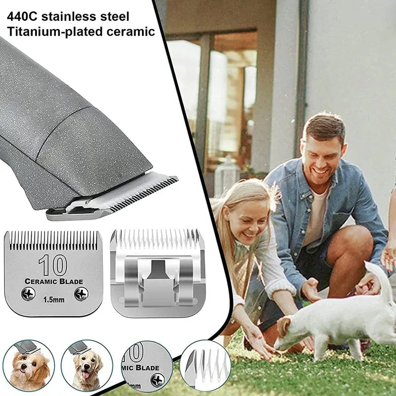 Detachable Dog Clipper Blades, 7FC