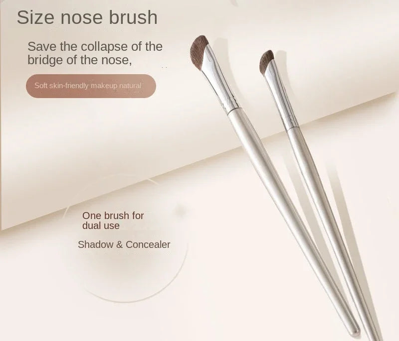 Angled Nose Contour Makeup Brush, Soft Precision Contour and Shadow Brush