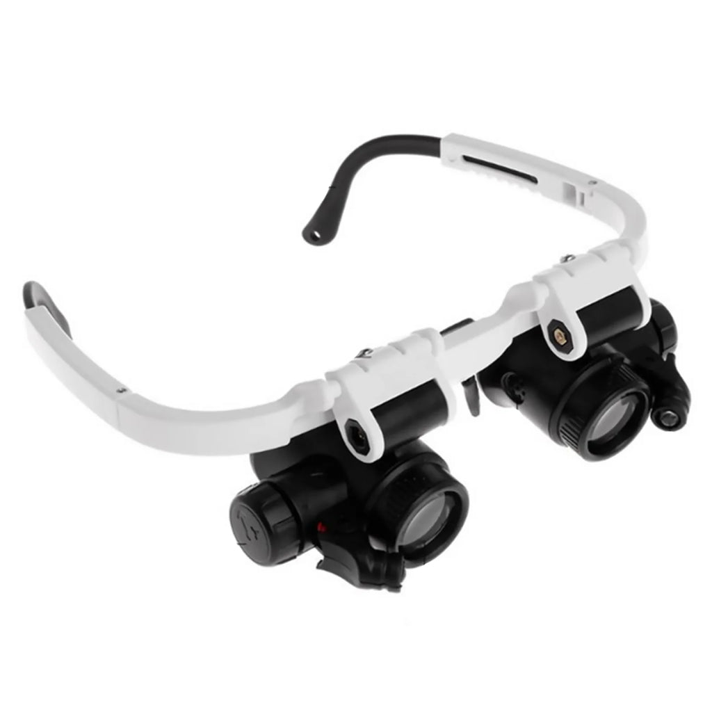 LED Head Magnifier Glasses, 8X–23X