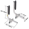 SucceBuy Boat Trailer Guide Adjustable Guide Poles 2PCSRustproof Galvanized Steel Trailer Guide for SkiBoat or Sailboat Trailer