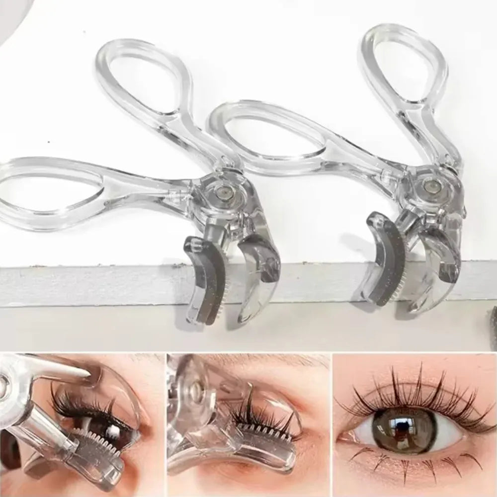 Dual-Type Eyelash Curler with Comb