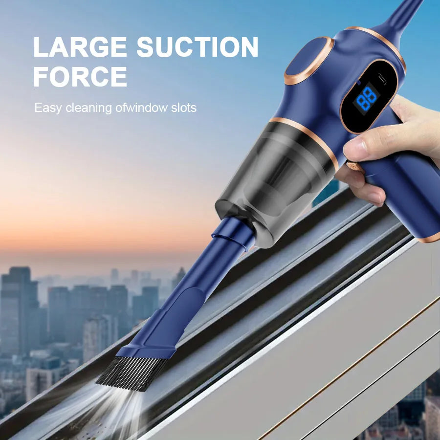 ABS Wireless Car Vacuum Cleaner Home Appliance Sofa Office High-Power Household Cleaning Machine Mini Vacuum Rug Cleaner